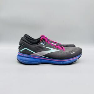 Brooks Shoes Womens 9.5 Multicolor Mesh Ghost 15 Road Running Athletic Sneakers